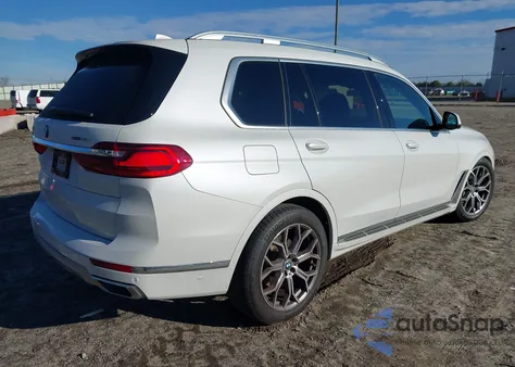 2022 BMW X7 xDrive40I z USA, uszkodzony, nr VIN 5UXCW2C01N9L72533